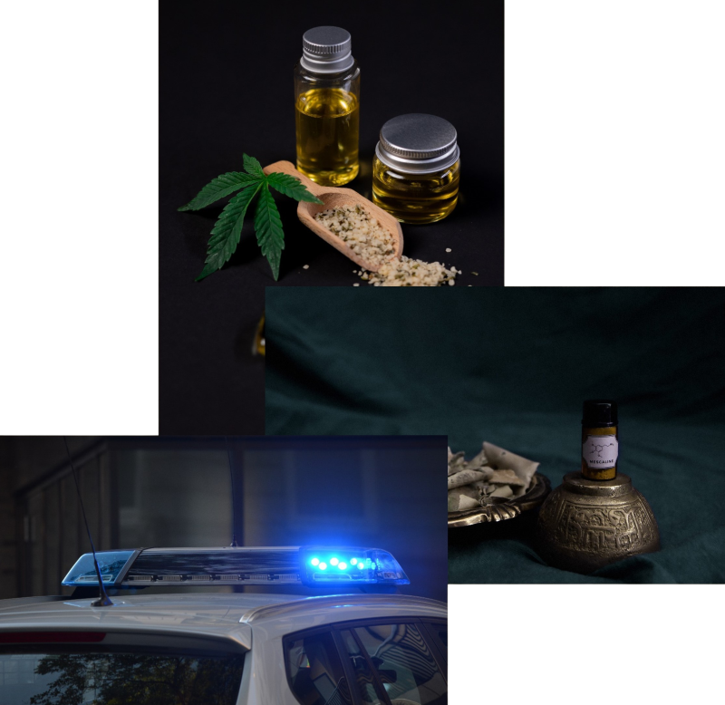 Anti-drug, Report drug trafficking, Police case
